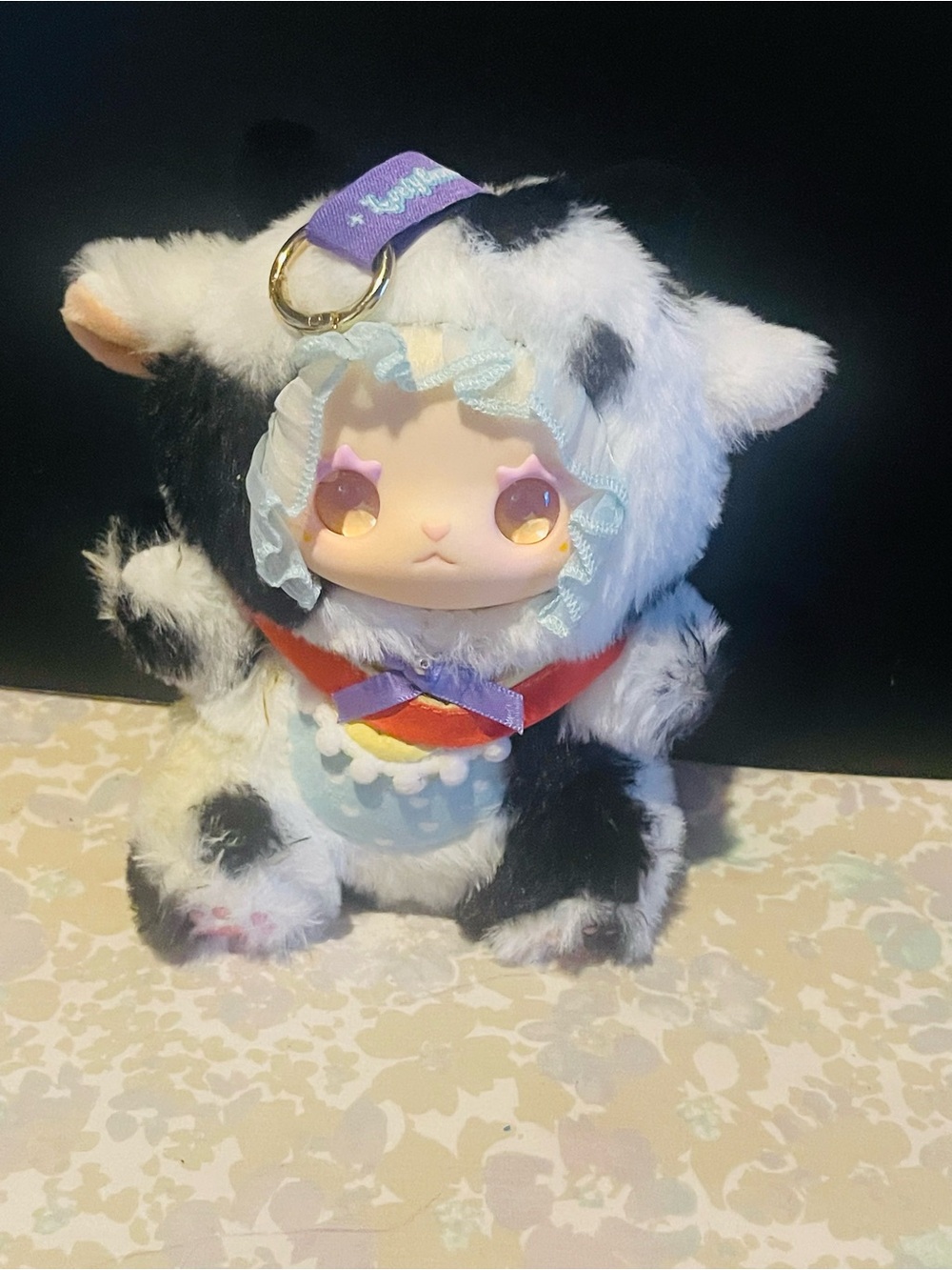 LOVELY EMMA Pocket Zoo Series figure the “Ton Ton Cow” W/ID Card